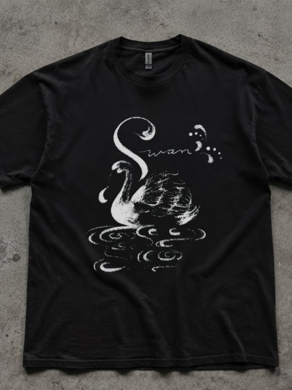Gildan Black Swan Graphic Tshirt